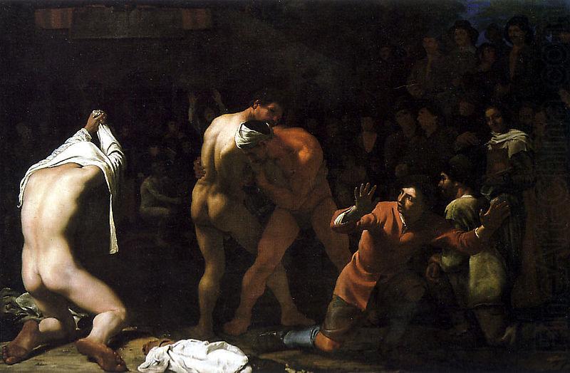 Michiel Sweerts Wrestling match china oil painting image